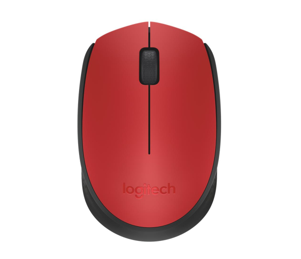 Logitech M171 czerwona - 285735 - zdjęcie